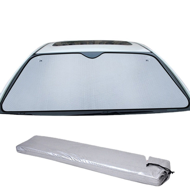 Visiera parasole per isolamento termico con protezione solare per auto ispessimento a cinque strati in alluminio, 145x70cm Gold, 145x70cm Silver, 145x70cm Blue