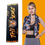Asciugamano freddo ad asciugatura rapida che assorbe il sudore con sensazione di freddo, Quick-Drying Towel, Size: 100 x 30cm(Music Festival), Quick-Drying Towel, Size: 100 x 30cm(Fire), Quick-Drying Towel, Size: 100 x 30cm(Geometric Triangle)         ...
