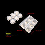Stampo in silicone per tastiere fai-da-te da 2 pezzi Stampo in silicone per tastiera meccanica OEM, stile:, MD3520, MD3521, MD3522, MD3523, MD3524, MD3525