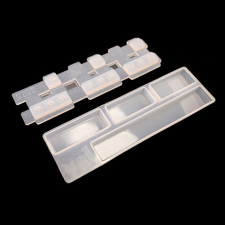Stampo in silicone per tastiere fai-da-te da 2 pezzi Stampo in silicone per tastiera meccanica OEM, stile:, MD3520, MD3521, MD3522, MD3523, MD3524, MD3525