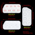 3 in 1 stampo in silicone con pendente ad anello gocciolante di cristallo fai-da-te stampo ad anello a forma di arco, 3 in 1 Ring Mold