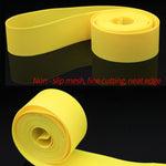 20 PCS Road Mountain Bike Anti-Stab Tire Pad Set di ruote per bicicletta Nastro di rivestimento per raggi in PVC, Red, Yellow