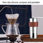 Smerigliatrice manuale in acciaio inossidabile per macchina da caffè portatile a manovella, Medium
