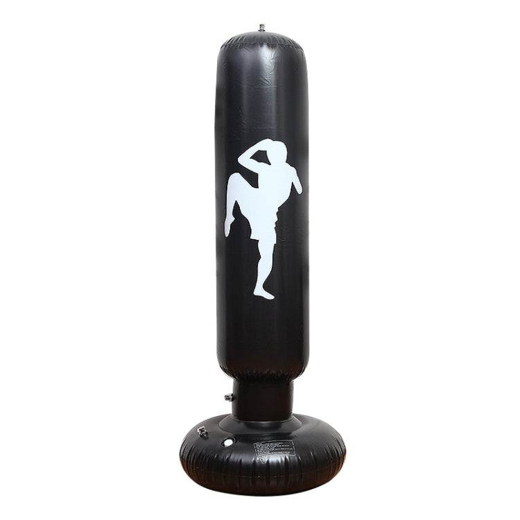 Sacco da Boxe Gonfiabile Verticale Bambini Sfiato per Adulti Fitness Bicchiere Gonfiabile Colonna da Boxe, Altezza: 1,5 m, 1.5m