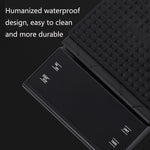 Bilancia da cucina per uso domestico Bilancia elettronica per caffè fatta a mano con timer, 3kg / 0.3g