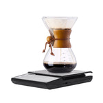 Bilancia da cucina per uso domestico Bilancia elettronica per caffè fatta a mano con timer, 3kg / 0.3g