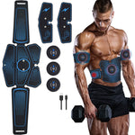 1082 EMS Muscle Training Stimolatore Muscolare Addominale Cintura Home Fitness, 1082 Abs Stickers(6 Pieces Blue Dot Belt), 1082 Abs Stickers(6 Pieces Orange Belts), 1082 Abs Stickers(8 Pieces Blue Human Word Belt)                                       ...