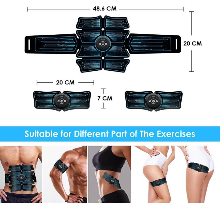 1082 EMS Muscle Training Stimolatore Muscolare Addominale Cintura Home Fitness, 1082 Abs Stickers(6 Pieces Blue Dot Belt), 1082 Abs Stickers(6 Pieces Orange Belts), 1082 Abs Stickers(8 Pieces Blue Human Word Belt)                                       ...