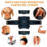 1082 EMS Muscle Training Stimolatore Muscolare Addominale Cintura Home Fitness, 1082 Abs Stickers(6 Pieces Blue Dot Belt), 1082 Abs Stickers(6 Pieces Orange Belts), 1082 Abs Stickers(8 Pieces Blue Human Word Belt)                                       ...