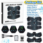 Adesivi per muscoli addominali elettrici per dispositivi addominali portatili EMS con display LCD, EMS Muscle Stickers (Orange Red), EMS Muscle Stickers (Blue Line), EMS Muscle Stickers (Blue Point), EMS Muscle Stickers (Pink)