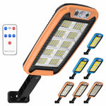 Lampada da parete solare impermeabile 124 LED per esterni