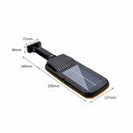 Lampada da parete solare impermeabile 124 LED per esterni