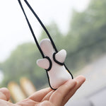 Ciondolo per auto a forma di anatra oscillante con ciondolo a forma di anatra da 2 pezzi, Swing Duck