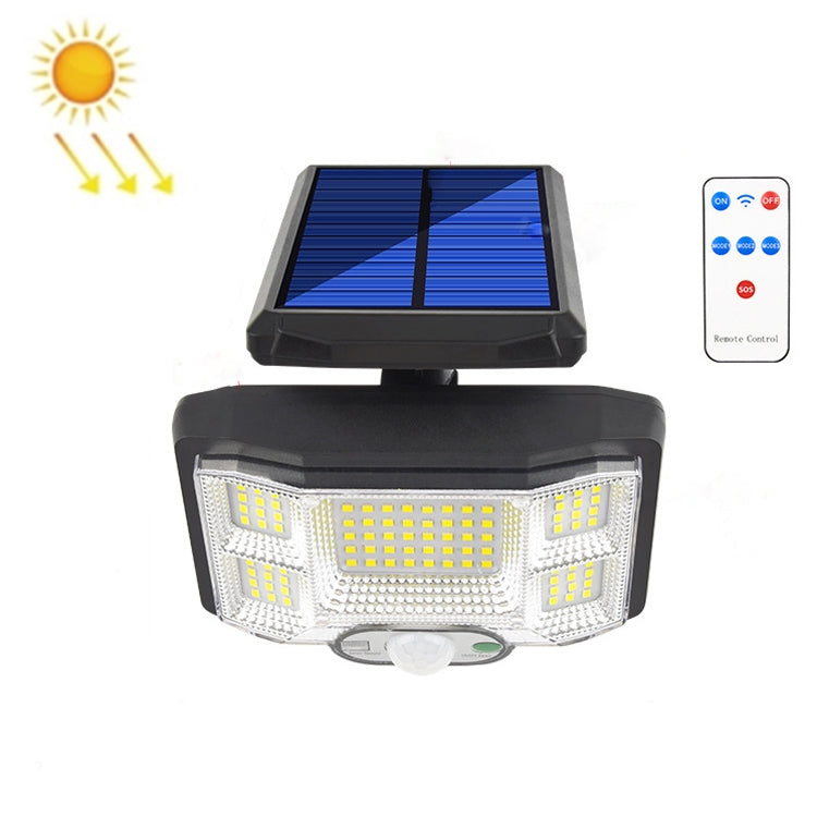 Lampada da parete solare a induzione 96 LED per esterni