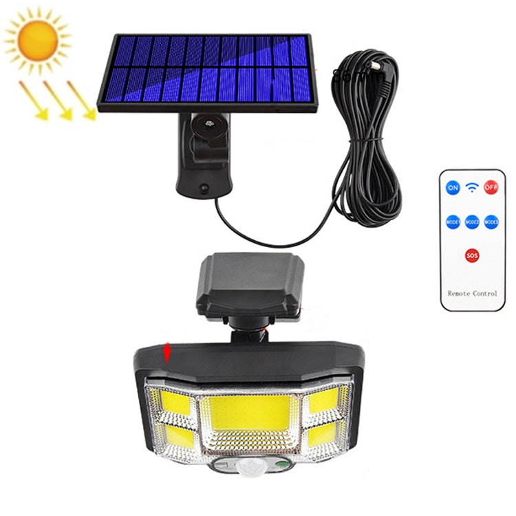 Lampada da parete solare a induzione 96 LED per esterni