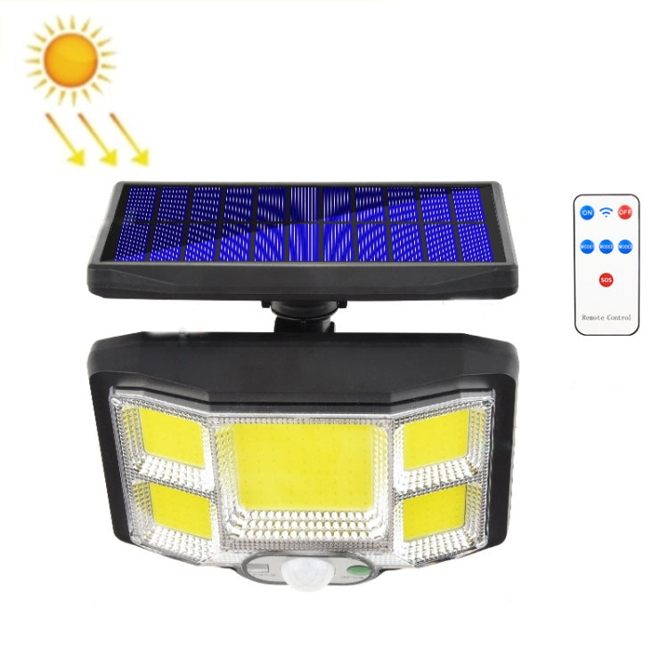 Lampada da parete solare a induzione 96 LED per esterni