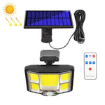 Lampada da parete solare a induzione 96 LED per esterni