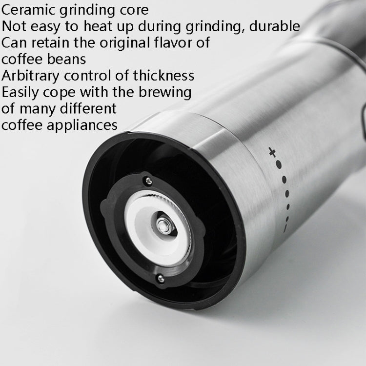 Macinacaffè elettrico per macchina da caffè ricaricabile USB, USB Coffee Grinder