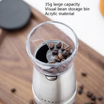 Macinacaffè elettrico per macchina da caffè ricaricabile USB, USB Coffee Grinder