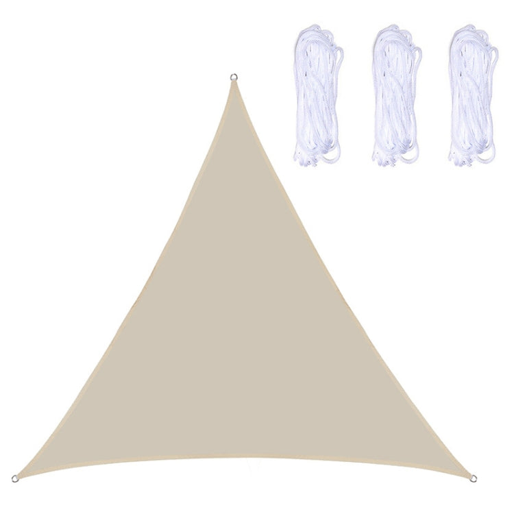 Baldacchino anti-UV impermeabile a vela da giardino per esterni a triangolo, dimensioni: 4,5 m x 4,5 m x 4,5 m, 4.5m x 4.5m x 4.5m