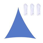Baldacchino anti-UV impermeabile a vela da giardino per esterni a triangolo, dimensioni: 4,5 m x 4,5 m x 4,5 m, 4.5m x 4.5m x 4.5m
