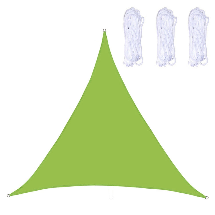 Baldacchino anti-UV impermeabile a vela da giardino per esterni a triangolo, dimensioni: 4,5 m x 4,5 m x 4,5 m, 4.5m x 4.5m x 4.5m