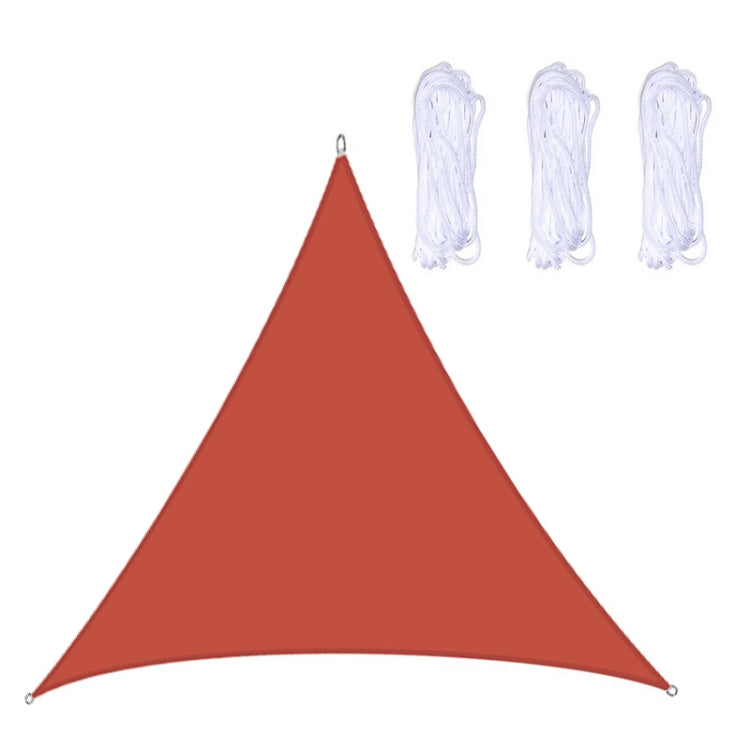 Baldacchino anti-UV impermeabile a vela da giardino per esterni a triangolo, dimensioni: 4,5 m x 4,5 m x 4,5 m, 4.5m x 4.5m x 4.5m