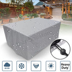 Tavoli e sedie da giardino per esterni Copertura antipolvere e impermeabile, 242x162x100cm, 308x138x89cm, 213x132x74cm, 180x120x74cm, 126x126x74cm, 123x61x72cm, 115x115x70cm, 315 x160x74cm, 230x165x80cm, 210x140x80cm, 210x110x70cm, 205x104x71bm        ...