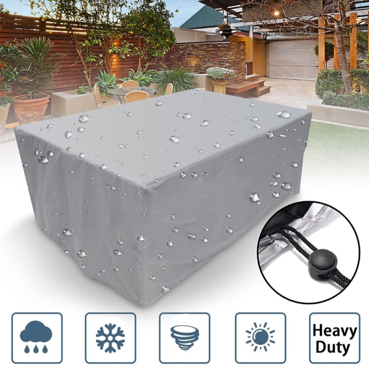 Tavoli e sedie da giardino per esterni Copertura antipolvere e impermeabile, 200x160x70cm, 255x130x80cm, 190x125x80cm, 180x150x80cm, 90x90x90cm, 123x123x74cm, 330x220x70cm, 350x260x70cm, 200x200x85cm, 220x220x85cm, 240x240x85cm, 218x218x90cm, 231x231x9...