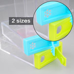 6 pezzi/set bottiglia di stoccaggio trasparente per condimenti per spezie, Seasoning Box Storage Bottle（6 PCS）