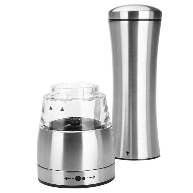 JE0318 2 pezzi Utensili da cucina per macinapepe manuale multiuso in acciaio inossidabile, JE0318