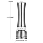 JE0318 2 pezzi Utensili da cucina per macinapepe manuale multiuso in acciaio inossidabile, JE0318
