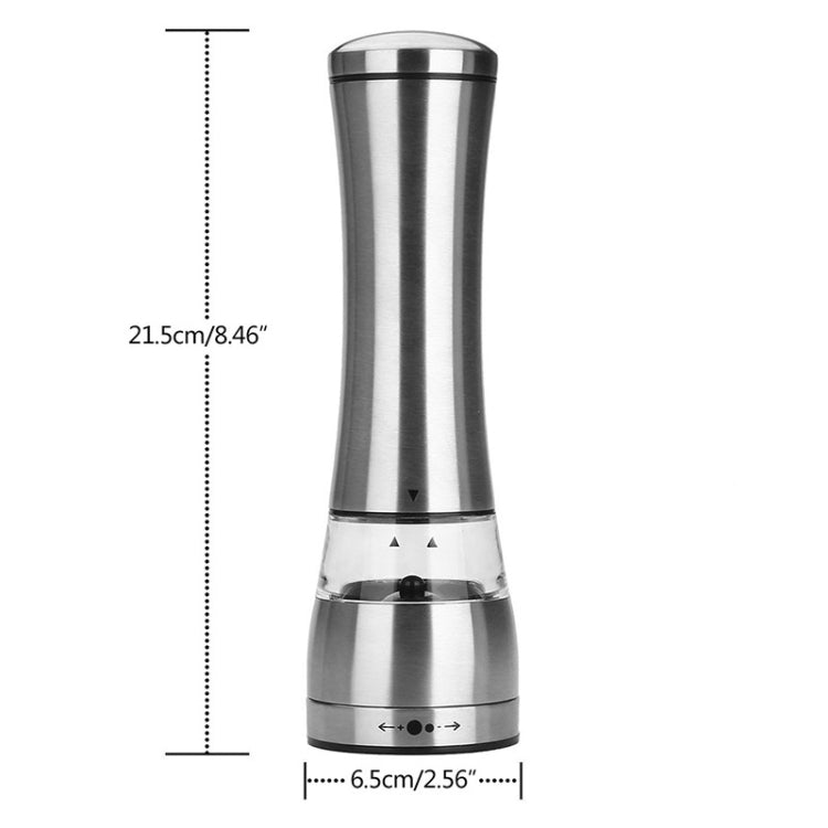 JE0318 2 pezzi Utensili da cucina per macinapepe manuale multiuso in acciaio inossidabile, JE0318