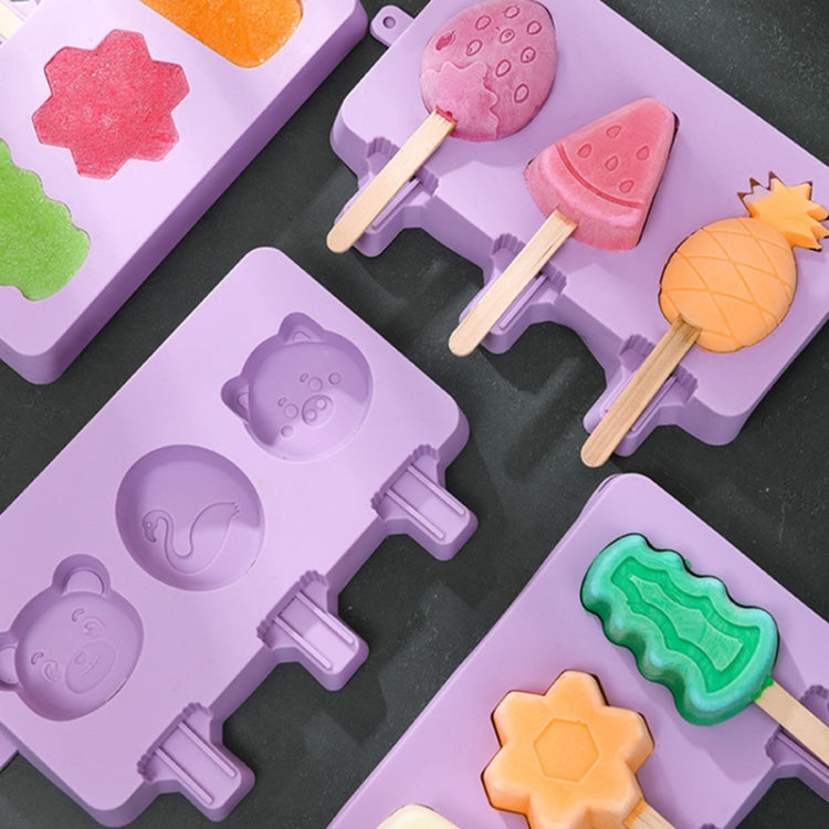 Stampo per ghiaccioli in silicone per bambini 22x13 cm