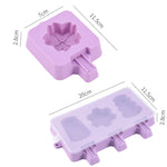 Stampo per ghiaccioli in silicone per bambini 22x13 cm
