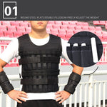 Gilet portante Gamba e braccio Cinghie portanti Attrezzatura per pesistica per allenamento fitness, 1kg Vest, 3kg Vest, 5kg Vest, 10kg Vest, 15kg Vest, 10kg Suit, 15kg Suit