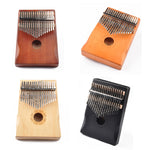 Kalimba 17 tasti in legno con corpo in pino 20x15x5cm