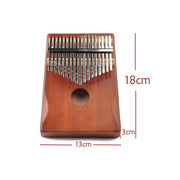 17-Tone Thumb Piano Kalimba Principianti Introduzione Finger Piano, Brown, Brown Kit, Yellow, Yellow Kit, Wooden, Wooden Kit, Black, Black Kit