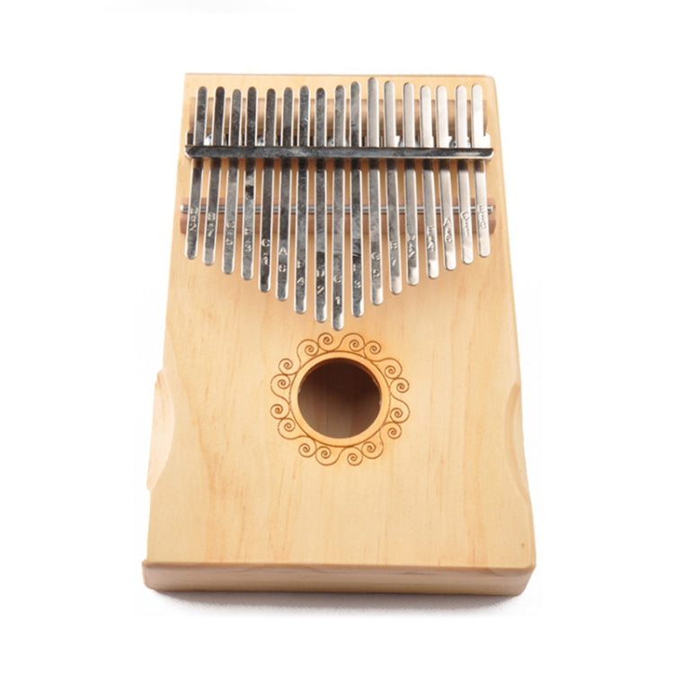 Kalimba 17 tasti in legno con corpo in pino 20x15x5cm
