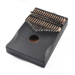 Kalimba 17 tasti in legno con corpo in pino 20x15x5cm