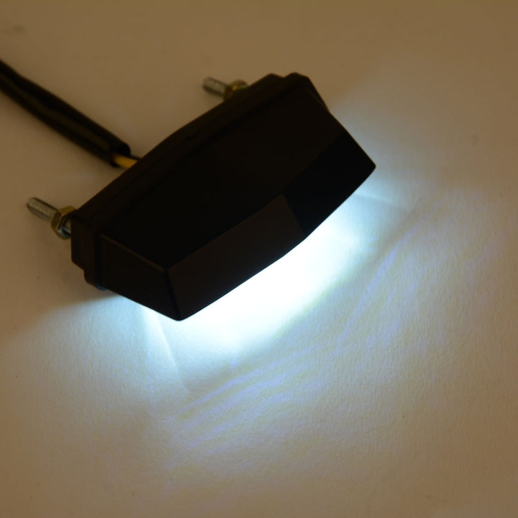Luce della targa del fanale posteriore piccola per la modifica della motocicletta, Taillight License Plate Light