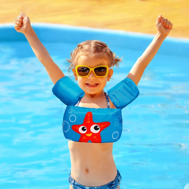 I bambini giocano con l'attrezzatura per il nuoto in acqua Gilet galleggiante per cartoni animati, Starfish, Shell, Red Flamingo, Blue Crab, Turtle, Small Dinosaur, Little Whale, Crab