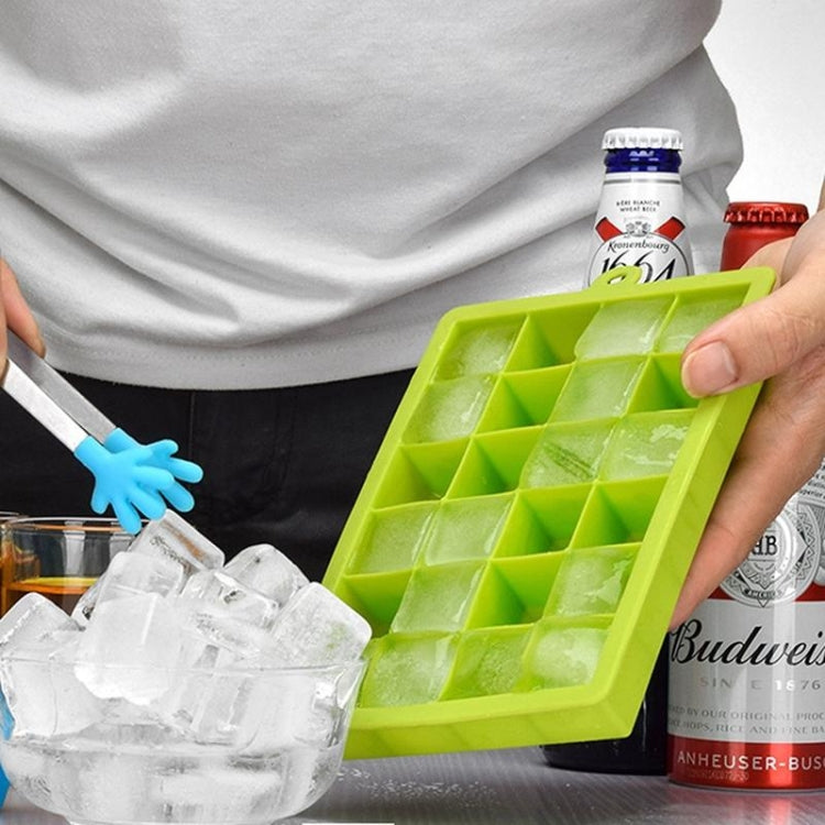 Stampo per cubetti di ghiaccio in silicone 24 griglie quadrate