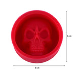 Stampo per ghiaccio in silicone a forma di teschio 8cm