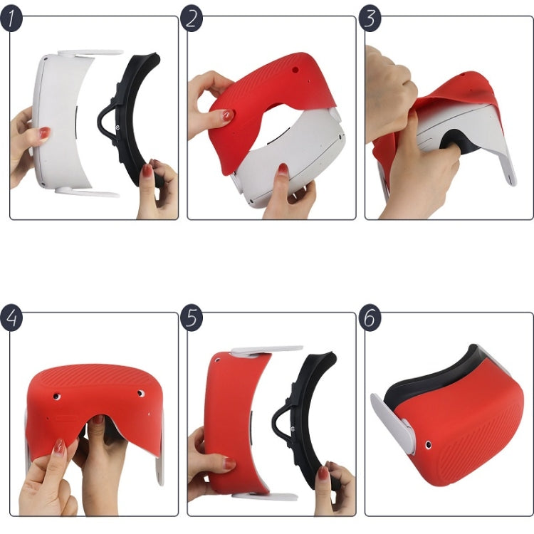 Guscio protettivo in silicone per Oculus Quest2