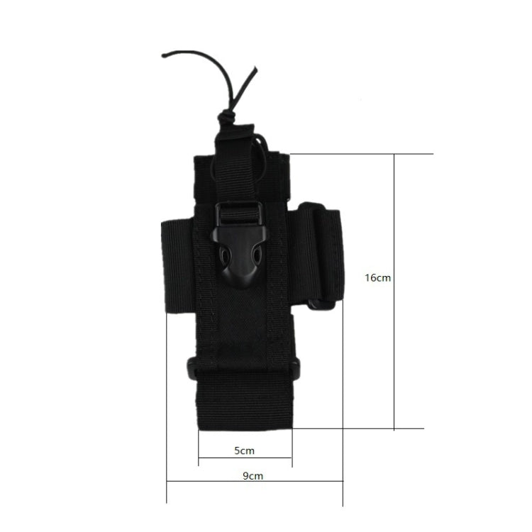 Borsa marsupio per walkie talkie e cellulare in nylon