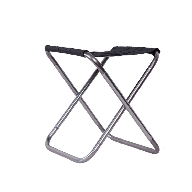 Sedia pieghevole da campeggio portatile da esterno 7075 Sgabello per barbecue da pesca in lega di alluminio, dimensioni: 24,5x22,5x27 cm, Camping Folding Chair (Silver Gray), Camping Folding Chair (Gold), Camping Folding Chair (Red)                    ...