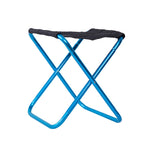 Sedia pieghevole da campeggio portatile da esterno 7075 Sgabello per barbecue da pesca in lega di alluminio, dimensioni: 24,5x22,5x27 cm, Camping Folding Chair (Silver Gray), Camping Folding Chair (Gold), Camping Folding Chair (Red)                    ...