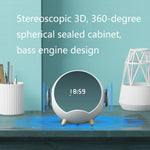 Altoparlante Bluetooth Mini con Sveglia e Supporto Telefono