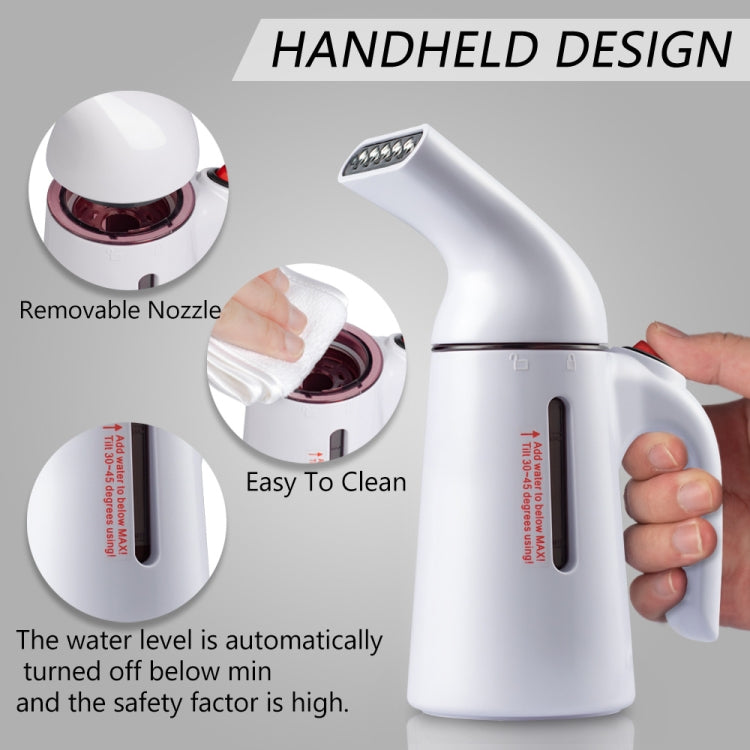 ES-150 700W Macchina da stiro per indumenti portatile per uso domestico Macchina da stiro a vapore Mini ferro da stiro elettrico, spina UK, ES-150